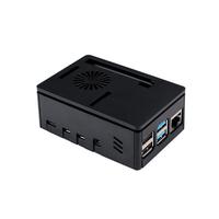 Nuevo diseño Raspberry Pi Modelo B caso puede ser instalado ventilador o pantalla táctil carcasa de carcasa para raspberry pi 4B