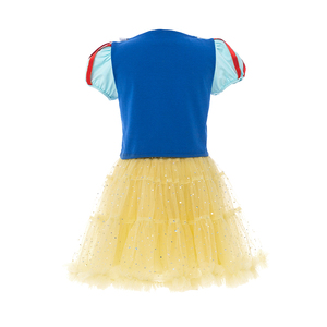 Falda de Tul con Textura Brillante y Material Ligero, Vestido de Princesa Blancanieves de <span class=keywords><strong>Disney</strong></span> para Niñas, para Ocasiones Festivas - Product Image 2