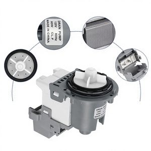 Moteur de pompe de vidange DC31-00178a, alimentation électrique 120V/220V 60Hz, pièce électrique en plastique pour appareil ménager de buanderie - Product Image 3