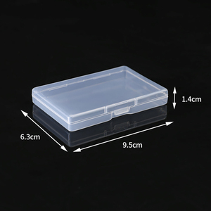 Boîtes en plastique transparentes en gros, boîtes <span class=keywords><strong>de</strong></span> rangement <span class=keywords><strong>de</strong></span> documents en polypropylène anti-poussière pour bureau, organisateur <span class=keywords><strong>de</strong></span> documents domestique - Product Image 1
