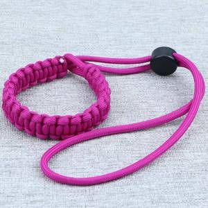 Accesorio Táctico Personalizado para Pulsera de Paracord con Cierre de Nylon Ajustable, Tejido Resistente, 11mm de Grosor, Empacado en Bolsa - Product Image 4