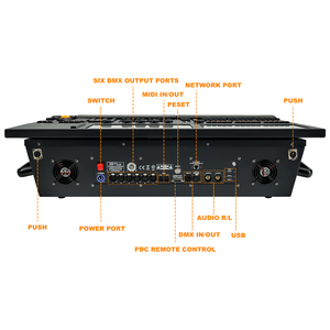 Console di Controllo Luci da <span class=keywords><strong>Palco</strong></span> MA2 Dual Screen (Versione PC) RGB LED DMX512, Proiettore Dimmerabile IP33 - Product Image 3