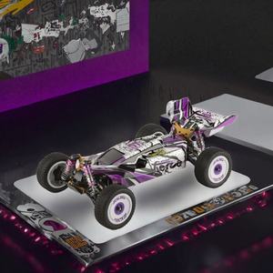 Voiture RC Wltoys 124019, 60 km/h, mini voiture de course haute vitesse, 1/12, 2,4 GHz, alliage d'aluminium, alliage de zinc, engrenages, tout-terrain, drift, cadeau de Noël - Product Image 3