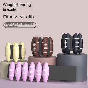 調整可能な2LB耐久性のある環境に優しいシリコーン + アイアンユニセックスアンクルウェイト見えないスポーツレギンス手首腕ブレスレットフットリング - Product Image 4