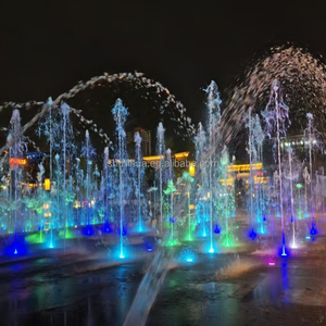 Petit espace, grand impact : fontaines sèches interactives dans les places publiques et les centres commerciaux, <span class=keywords><strong>fontaine</strong></span> sèche en acier inoxydable - Product Image 5