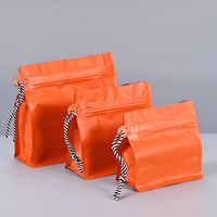 Bolsa de Embalaje de Mylar con Cierre Ziplock, Personalizada al por Mayor, de Aluminio, Cuadrada, para Granos de Café, Hierbas Secas, Semillas de Flores