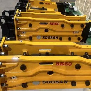 Soosan SB60 Rompedor Hidráulico de Tipo Superior, PRODUCTO PRINCIPAL, SUMINISTRO DIRECTO DE FÁBRICA, UN AÑO DE GARANTÍA, CARACTERÍSTICAS ESTÁNDAR INCLUIDAS - Product Image 1