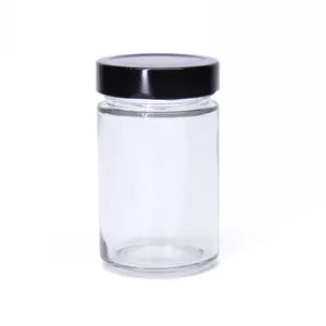 Glass Jar 6 oz 8 oz 12 oz 16 oz Jam Canning Storage Pickle Cookie Glass Mason Jar