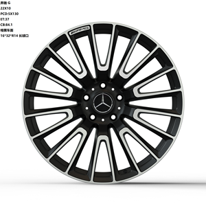 Nuevas ruedas de aleación forjadas de 18-24 pulgadas para <span class=keywords><strong>Mercedes</strong></span> para Benz G350 <span class=keywords><strong>G400</strong></span> G500 G550 G63 Aluminio 100mm PCD 20mm ET - Product Image 4