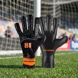 Customizable Soccer Goalkeeper Gloves Durable <b>Super</b> Grip with High Wear Resistance Flexibility Protective Latex Finger Cover - Product Image 3