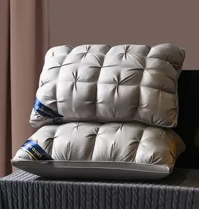 1000g 1200g 5 Star Hotel Pillow Bed Pillow Microfiber Filling Neck Pillow Hilton for Sleeping