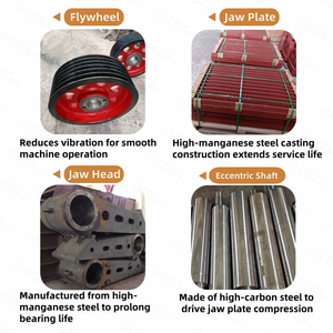 Nhà Máy Cung Cấp Trực Tiếp Xây Dựng Chất Thải Đá Di Động Máy Nghiền Hàm Với Động Cơ AC Năng Suất Cao 2-6T/H Công Suất - Product Image 5