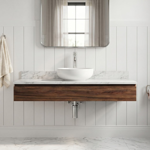 En gros, <span class=keywords><strong>Siphon</strong></span> de lavabo en laiton poli 4 pouces, Ensemble de vidage moderne anti-corrosion pour salle de bain et cuisine - Product Image 3
