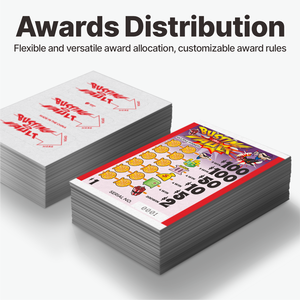 <span class=keywords><strong>Carte</strong></span> de loterie à languette personnalisée, <span class=keywords><strong>prix</strong></span> usine, impression numérique, en carton, à décoller et gagner, impression instantanée - Product Image 3