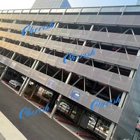 Tour rotative automatique multi-niveaux Système de stationnement intelligent Parking en acier Casse-tête coulissant de levage Équipement automobile d'extérieur