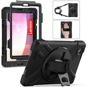 Étui robuste robuste avec dragonne pour <span class=keywords><strong>Lenovo</strong></span> <span class=keywords><strong>Tab</strong></span> M8 Gen <span class=keywords><strong>4</strong></span> TB-300FU Ceinture d'épaule de <span class=keywords><strong>8</strong></span> pouces - Product Image 2