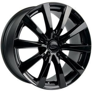 CERCHI EN LEGA MONZA 7x17 4x100 ET 35 NOIR PLAT - Product Image 1