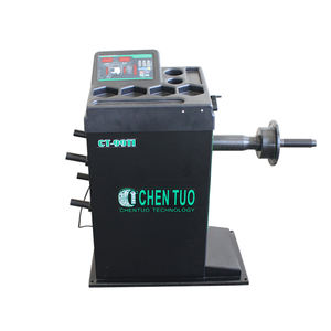 Équilibreuse et démonte-pneus automatiques pour voitures, diamètre de roue max. 1000 mm, précision +1g, temps d'équilibrage 7s, 220V, fabriqué au Liaoning - Product Image 2