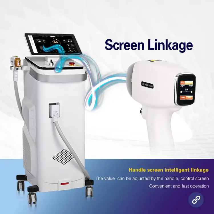 factory price salon used laser alex nd yag gentle permanent equipment 1064nm 755nm alexandrite laser hair removal