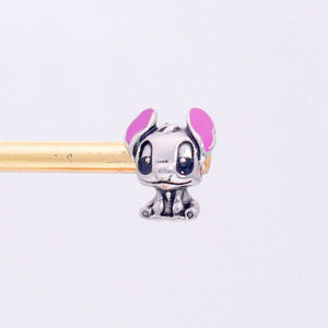 Ciondolo di moda 316L bracciale in acciaio inox con perline serie con animali da donna - Product Image 2