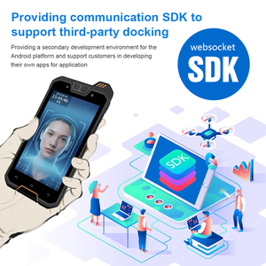 Dispositivo Portátil de Reconocimiento Facial para Control de Asistencia con Android, NFC, SDK, Red 4G, para Control de Asistencia del Personal, Resistente al Agua IP68 - Product Image 5