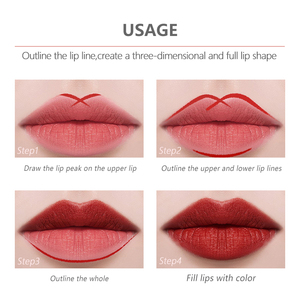 Natualess – crayon à lèvres et sourcils, maquillage Permanent, étiquette privée, personnalisé, rose avec taille-crayon - Product Image 6