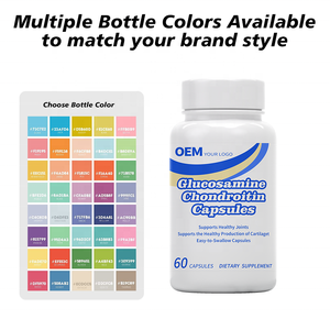 Capsules de Glucosamine et Chondroïtine OEM pour la Flexibilité Articulaire – Complément Alimentaire avec Emballage Personnalisé en Usine et Plusieurs Designs d'Étiquettes - Product Image 6