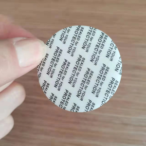 Cao Cấp Chăm Sóc Sức Khỏe Sản Phẩm Tự Dính Nắp Chai Biểu Tượng Tùy Chỉnh Áp Lực Nhạy Cảm Bên Trong Con Dấu Lót Tùy Chỉnh Có Nắp Đậy Đóng Cửa - Product Image 5