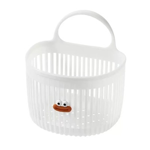 Organizador Cosmético Multifuncional de PVC Blanco, Caja de Almacenamiento de 3 Compartimentos para Brochas de Maquillaje, Lápices Labiales y Productos para el Cuidado de la Piel |   Bandeja de tocador para el hogar - Product Image 1