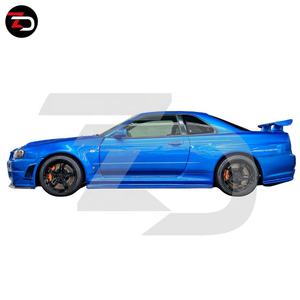 Kit de Carrocería Estilo <span class=keywords><strong>Z</strong></span> Tune para R34 <span class=keywords><strong>GTR</strong></span> de 2 Puertas con Parachoques Delantero, Parachoques Trasero, Guardabarros y Faldones Laterales - Product Image 3