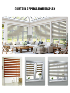 38mm nguyên nhôm Con lăn ống tròn nhôm đường sắt rèm - Product Image 6