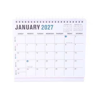 Calendrier de bureau personnalisé en spirale avec citations inspirantes quotidiennes pour 365 <span class=keywords><strong>jours</strong></span>, papier couché, reliure en fil doré - Product Image 6