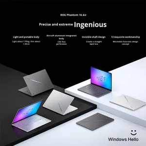 Zephyrus 16 Air แล็ปท็อปขนาด 16 นิ้ว จอภาพกราฟิกคู่แบบแยก 16:10 240Hz SSD สำหรับนักออกแบบ น้ำหนักเบา ประสิทธิภาพสูง เหมาะสำหรับธุรกิจและเล่นเกม รุ่น 11 - Product Image 4