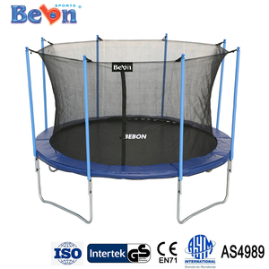 <span class=keywords><strong>Precio</strong></span> de fábrica, trampolín <span class=keywords><strong>grande</strong></span> para interiores con recinto de red de seguridad, trampolín resistente para niños para parque infantil en casa - Product Image 3