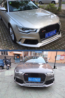 Veidt pour Audi A6L 2012-2015, mise à niveau de la calandre RS6 avec modification de la transmission intégrale, pièces de modification, nid d'abeilles, approvisionnement direct d'usine