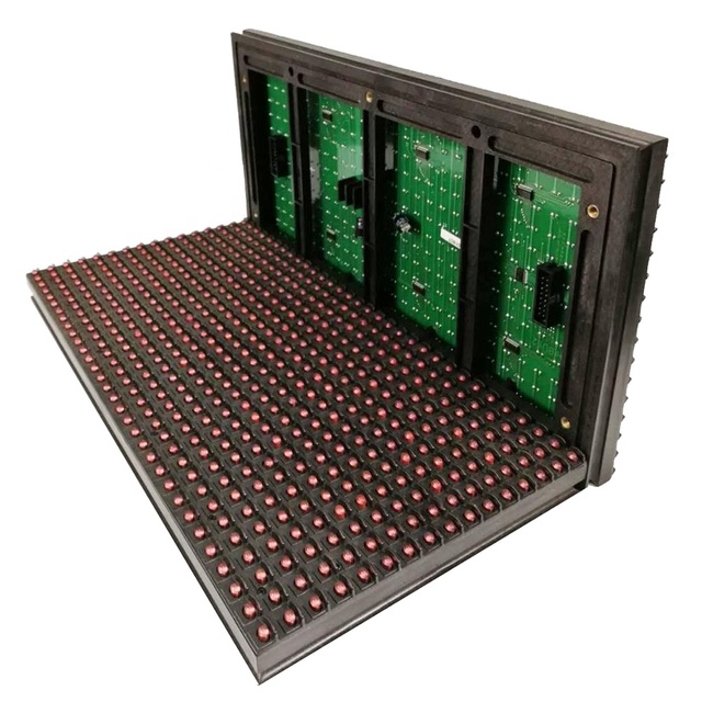 High Brightness P10 Outdoor LED Module 10mm Pixel Pitch Epistar SMD Chips Video Advertising Display Media SDK 1-Year Warranty