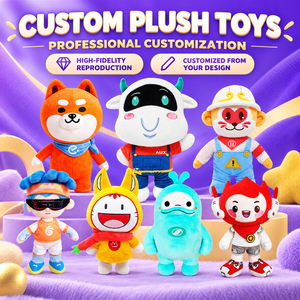 Jouets en peluche personnalisés à haute résilience, animaux en peluche doux, rembourrage sûr, fabricant OEM pour cadeaux en gros et promotion pour enfants - Product Image 6