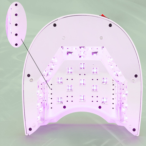 หลอดไฟยูวี LED พกพาไร้สายกำลังสูง 98w สำหรับมืออาชีพ พร้อมปุ่ม Flash Cure ฐานถอดได้ ชาร์จซ้ำได้ ใช้ได้ทั้งในร้านเสริมสวยและที่บ้าน - Product Image 2