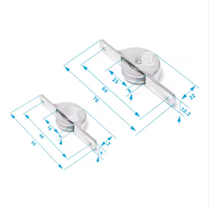Haute qualité fer/Nylon lisse <span class=keywords><strong>porte</strong></span> <span class=keywords><strong>coulissante</strong></span> rouleau roue fenêtre poulie rouleau coulissant pour <span class=keywords><strong>porte</strong></span> <span class=keywords><strong>coulissante</strong></span> et fenêtre - Product Image 3