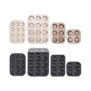Teglie per Cupcake antiaderente per Muffin rotondi e pasticcini per teglie e teglie - Product Image 4