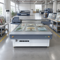 Imprimante jet d'encre grand format 2030, imprimante UV à plat avec tête d'impression I3200 RICOH GEN6, fonctionnement automatique, garantie 1 an