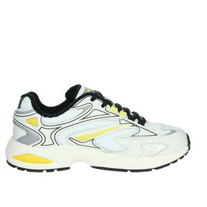 D.A.T.E. Zapatillas Donna W411-SN-NX-HY Blancas y Amarillas Estilo Chunky - Product Image 4