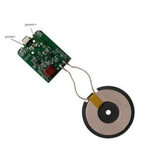 Taidacent 5W 10W 15W telefoni a induzione caricabatteria portatile PCBA per auto senza fili per telefono a bobina unica per caricabatterie Wireless per circuito - Product Image 3