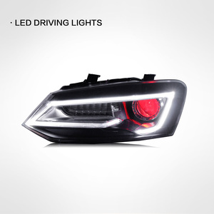 Accessori Auto, Sistemi di Illuminazione, Gruppo Fari Anteriori per <span class=keywords><strong>VOLKSWAGEN</strong></span> <span class=keywords><strong>POLO</strong></span> 2011 2012 2013 2014 2015 2016 <span class=keywords><strong>2017</strong></span> - Product Image 2