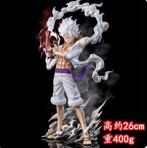 Figurine Luffy de dessin animé Luffy figurines de 25cm Luffy pour garçon mignon Statue Pvc modèle décoration poupée bureau cadeaux d'anniversaire - Product Image 3