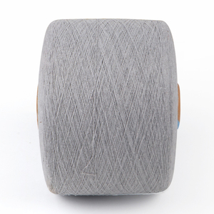 제조업체 7S 폴리에스터 50% 면 50% 재생 재활용 코마사 컬러 양말용 멜란지 면사 - Product Image 4