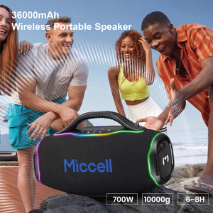 Altavoz Inalámbrico para Fiestas Miccell Wholesale de 700W con Batería Desmontable de 36000mAh, Luces RGB y Diseño VQ-SP86 1 Constr - Product Image 2