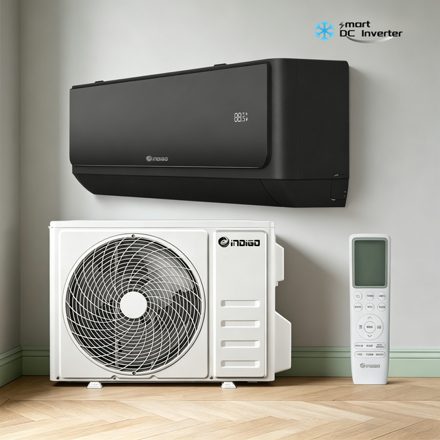9000-24000BTU Smart Inverter Electric Air Conditioner R32 WIFI Controlled Split System Energy Saving Household & Hotel Use