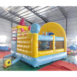 Castillo Inflable Comercial de PVC con Diseño Nuevo, Casa de Brinco Inflable para Exteriores, Brincolín Inflable Personalizado con Tobogán - Product Image 5