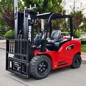 Вилочный погрузчик LPG Электрический 4 тонны 5 тонн дизельный вилочный погрузчик с двойными вилками - Product Image 2